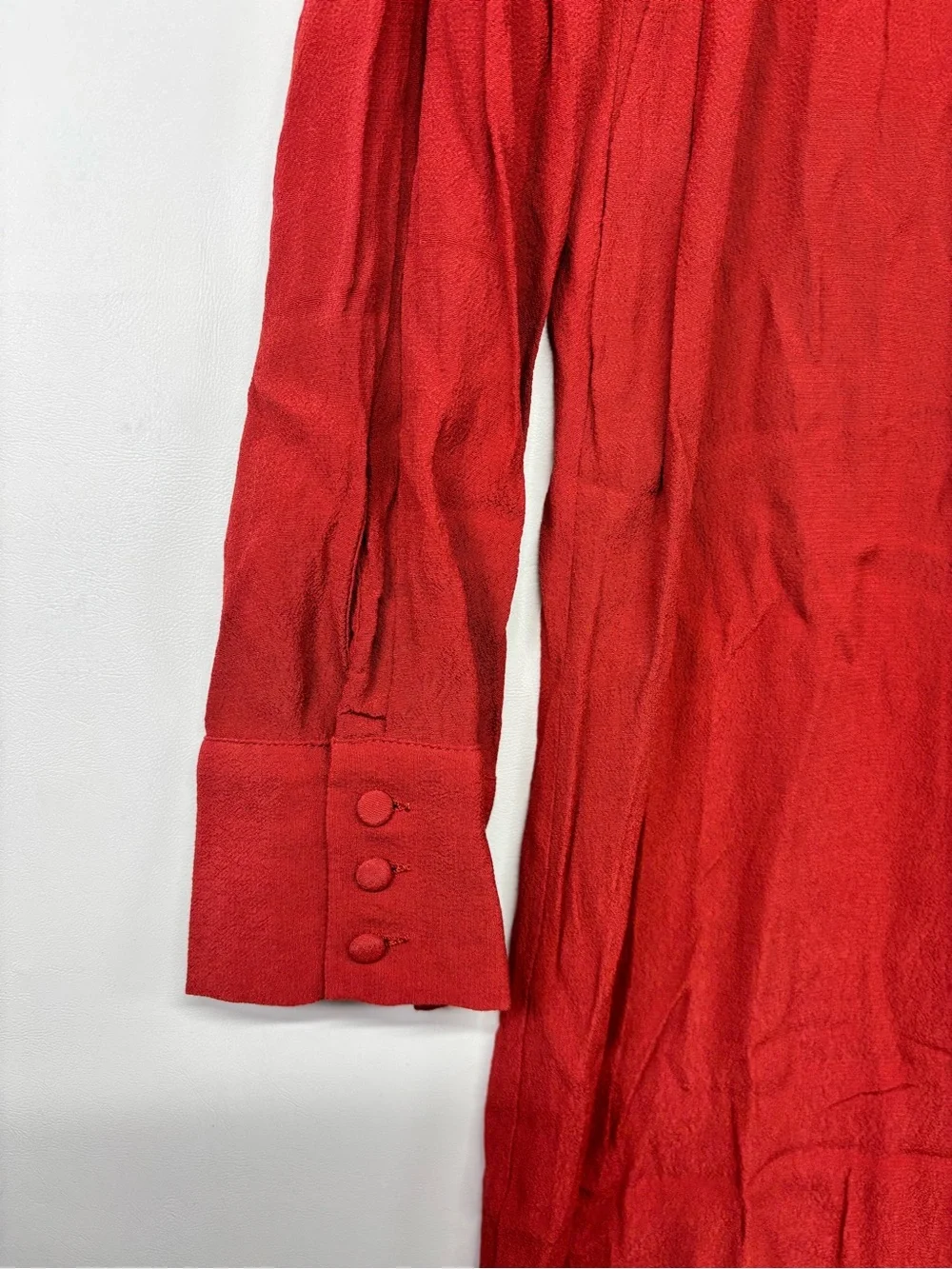 ✨Madewell Women’s Long Sleeve Button-Front Novel Dress – Size M